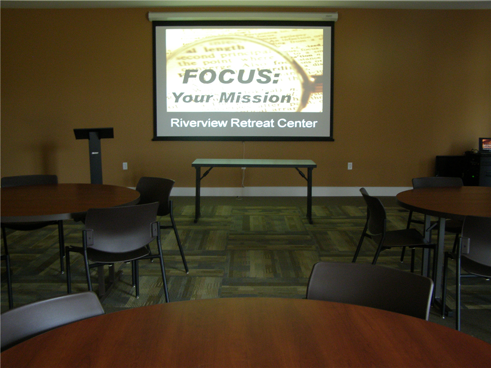 Meeting rooms are wired with LCD Projector and screen, sound system with microphone, DVD/CD player