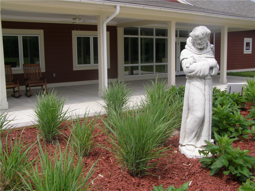 The sight of St. Francis in front of the building will remind many of the long tradition of retreats at Drayton Retreat Center. Now, with the RRC Pecometh is beginning a new era of God-inspired, life-changing experiences.